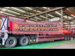 لوله های ضد خوردگی لاستیکی لوله های ضد خوردگی لوله های معدن Dn25-Dn2000