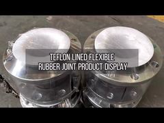 مفصل لاستیکی با پوشش PTFE، اتصال فلنج فولاد ضد زنگ