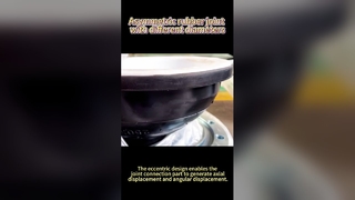 کوپلینگ لاستیکی انعطاف پذیر کاهش دهنده غیر عادی