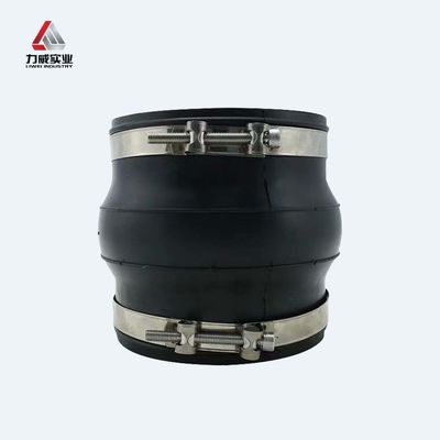 نوع کلیمپ، مفصل کشش لاستیکی EPDM/NR/NBR مفصل انعطاف پذیر لاستیکی Dn 150