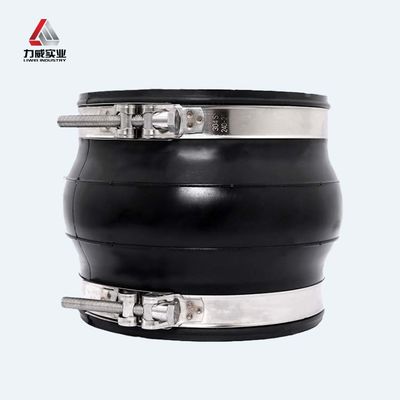 فشار کاری مفصل لاستیکی با کلیمپ SS304