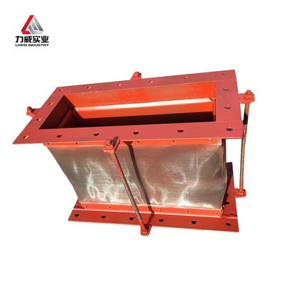 جبران گرما از پارچه مستطیل برای سیستم خروجی گاز جبران کننده مواد نرم