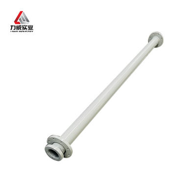 لوله پوشیده از لاستیک طبیعی با مقاومت دمایی فلنج