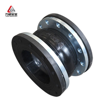 PN6-PN40 واحد کره انعطاف پذیر مفصل لاستیکی با رنگ تنظیم Flange و Flange / Threaded اتصال