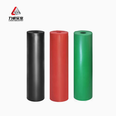 مسطح لاستیکی عایق 10kv پنل لاستیکی ولتاژ بالا ضد لغز مسطح عایق 3mm 5mm اتاق توزیع فرش گسکت