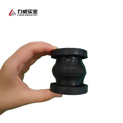 DN25 صنایع آب و آب رسانی و فاضلاب یک کره ی انعطاف پذیر لاستیکی