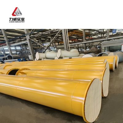 لوله پوشیده از لاستیک PE برای محیط های با دمای بالا و فشار بالا