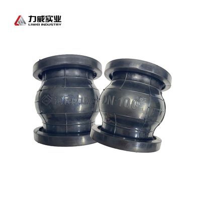صنعت تولیدی فلزات واحد کره ای مفصل لاستیکی انعطاف پذیر با کاهش خوب صدا DN25-DN4000