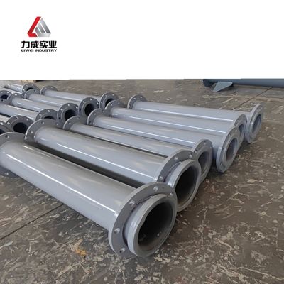 لوله پوشانده با لاستیک انعطاف پذیری خوب با تکنولوژی پیشرفته لوله فولاد