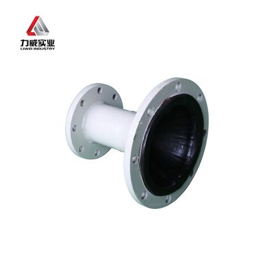 مقاومت عالی در برابر دماهای بالا لوله پوشیده با لاستیک فولاد کربن پوشش PE برای پشتیبانی سفارشی و OEM