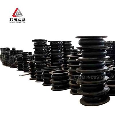 با اندازه متفاوت است واحد کره انعطاف پذیر مفصل لاستیکی با انتهای فلج شده پیشنهاد طراحی مناسب برای سیستم های لوله کشی و تجهیزات