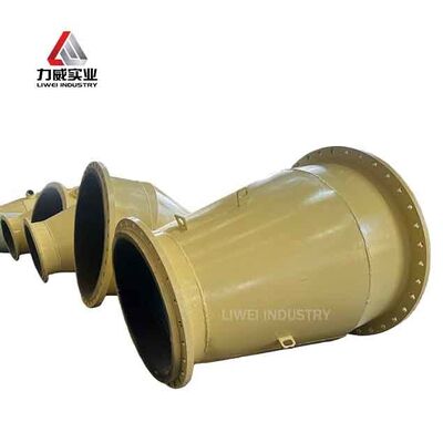 Consumer's Requirement Surface Color Rubber Lined Pipe  Connection Type Offering Good Chemical Resistance for Fluid Conveyance