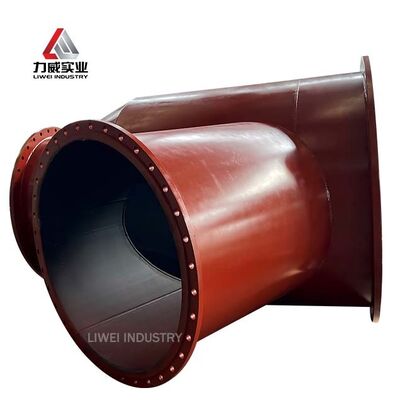 لوله لاستیکی مقاوم در برابر خوردگی با آستر نئوپرن طبیعی EPDM نیتریل، ضد پیری برای خط لوله شیمیایی معدن